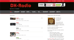 Desktop Screenshot of dx-radio.se
